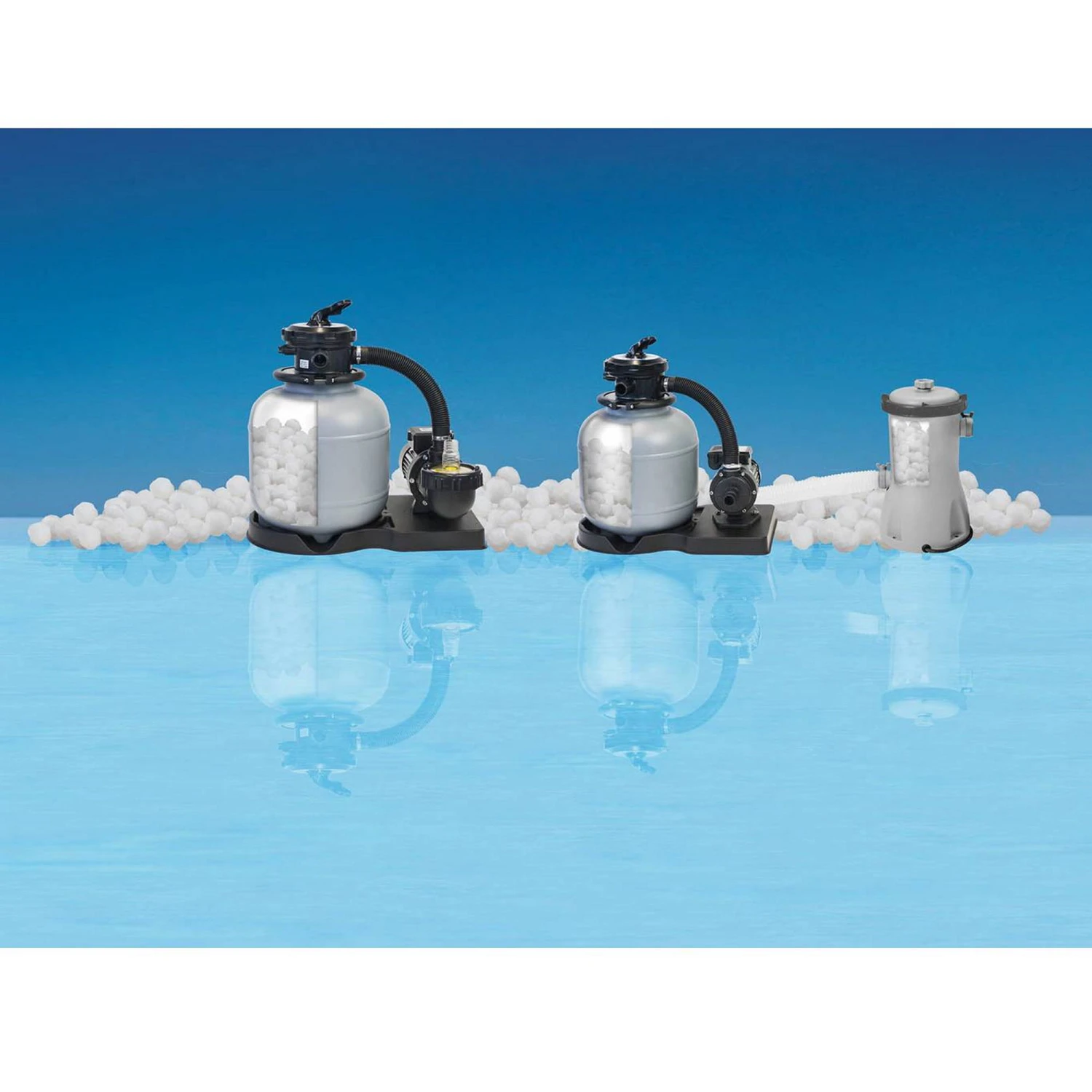 SUMMER FUN Chemo Flow Filterbälle Für Filteranlagen 700g 1 SUMMER FUN Chemo Flow Filterbälle Für Filteranlagen 700g