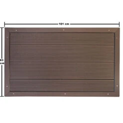 Summer Fun Bodenplatte Für Gartenduschen -Watermen Verkaufe 2400099 Bodenplatte fuer Solar Gartendusche 03