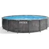 Intex Greywood Prism Frame Pool Set Rund 457 X 122 Cm (26742GN)