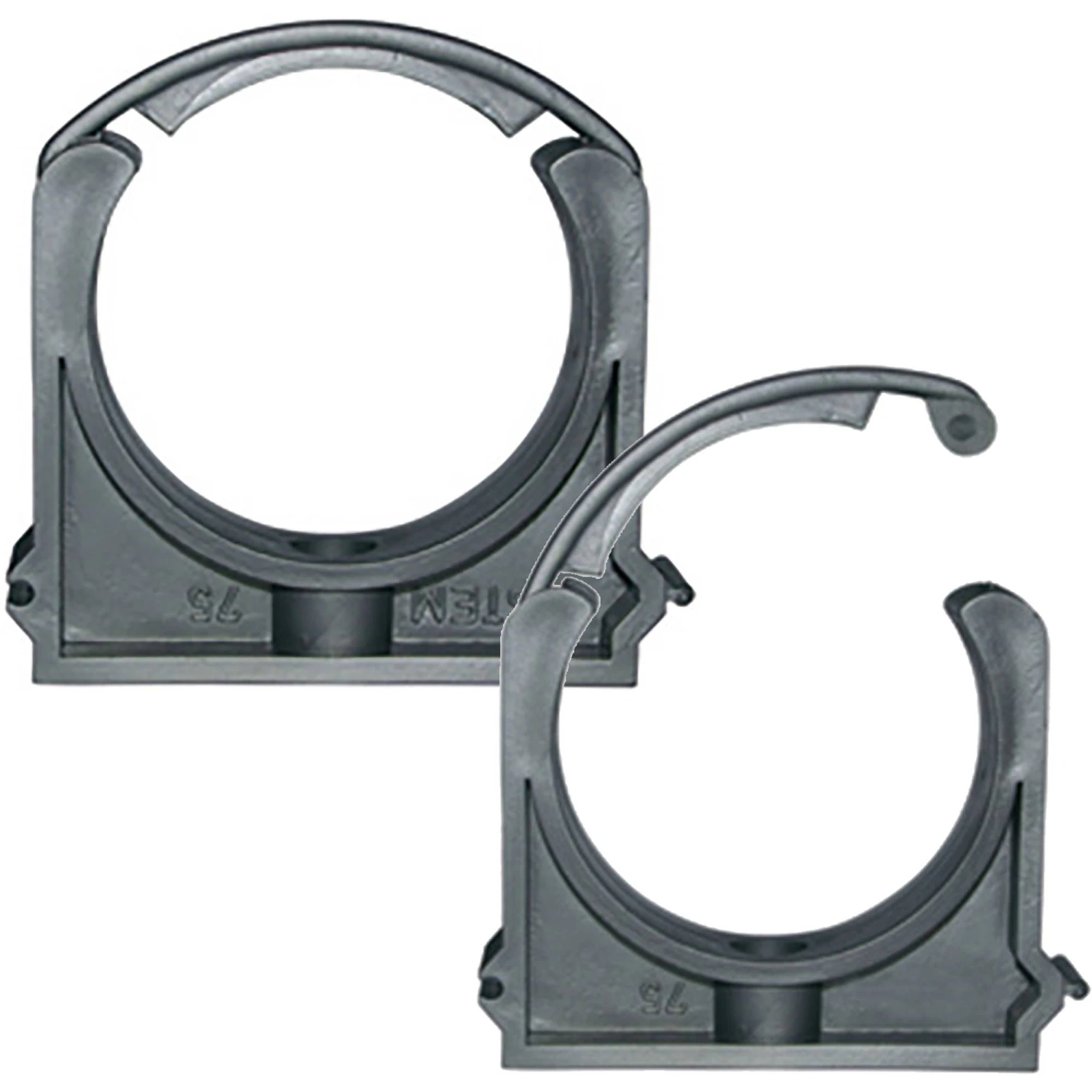 Waterman PVC Rohrklemme, Durchmesser 50mm 1 Waterman PVC Rohrklemme, Durchmesser 50mm