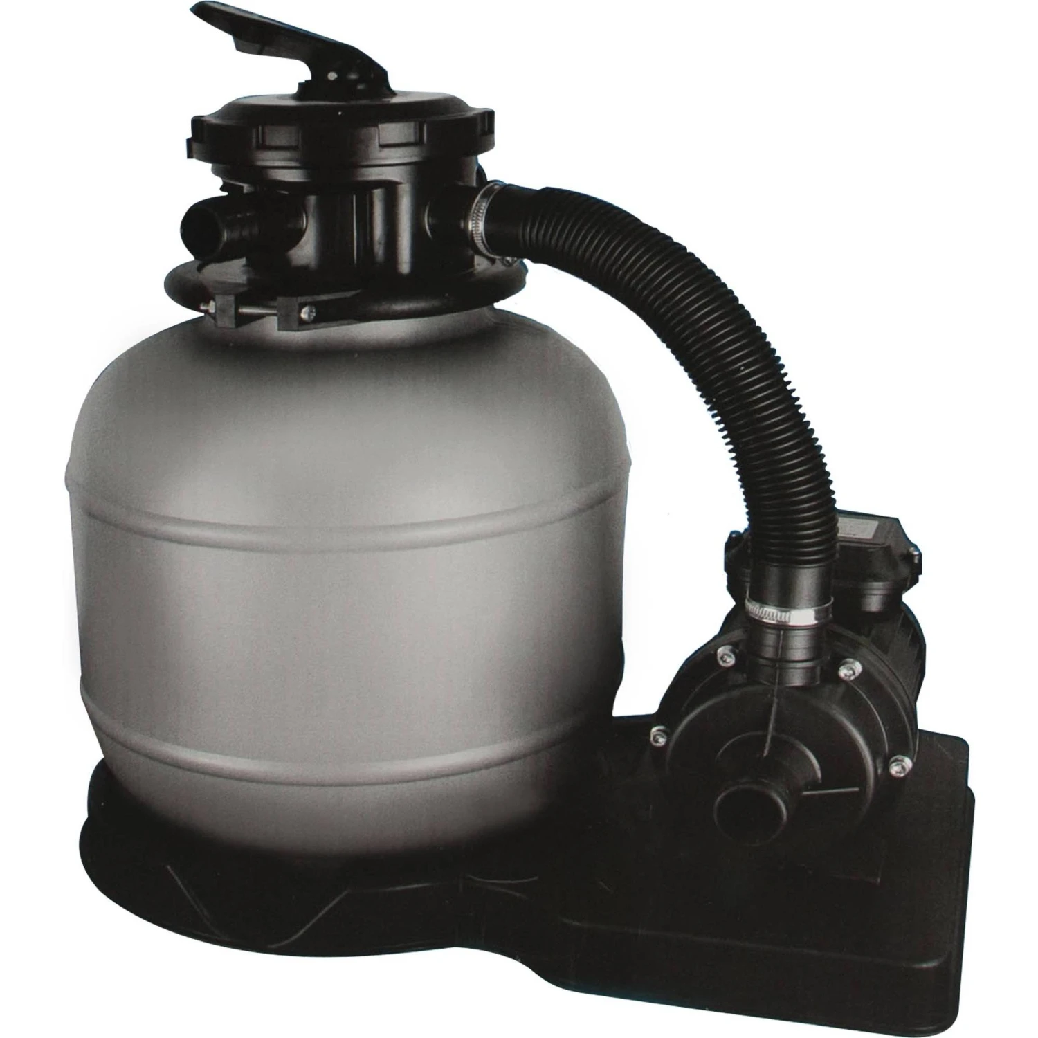 Waterman Stahlwandpool Set (9-teilig) Hoch Rund Eco 450 X 120 Cm, Stahl 0,4 Mm Weiß Folie 0,3 Mm Blau – Bild 9