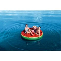 Bestway Watermelon Island Badeinsel Ø 188 Cm -Watermen Verkaufe Bestway schwimmende Melone zum aufblasen mit paar