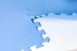 Polygroup Summer Waves Frame Pool Set - Blauer Rechteckiger Pool, 4,88 X 2,44 X 1,07m, Inklusive Zubehör Bodenschutzmatten Blau 4mm -Watermen Verkaufe Bodenschutzmatte blau detail heissner