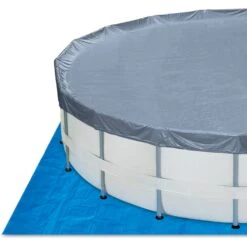 Polygroup Summer Waves Elite Frame Pool Set 488 X 122 Cm (3000121) -Watermen Verkaufe CoverClothgrayFramepool 1