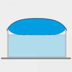 Waterman Luftkissen Poolabdeckung Aufblasbare Abdeckplane Rund Ø 4,2 M Grau/innen Beige Mit Ösen Und Kordelzug 9 Waterman Luftkissen Poolabdeckung Aufblasbare Abdeckplane Rund Ø 4,2 M Grau/innen Beige Mit Ösen Und Kordelzug -Watermen Verkaufe Luftkissen Abdeckplane 05 1