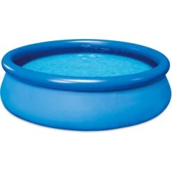 SUMMER FUN Polygroup Summer Waves Quick Set Ring Pool - 3,66x0,76cm, Inkl. Kartuschenfilter 1200 RX330 12V