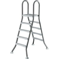 SUMMER FUN Poolleiter Edelstahl Für Hochbecken Mit 120 Cm Höhe