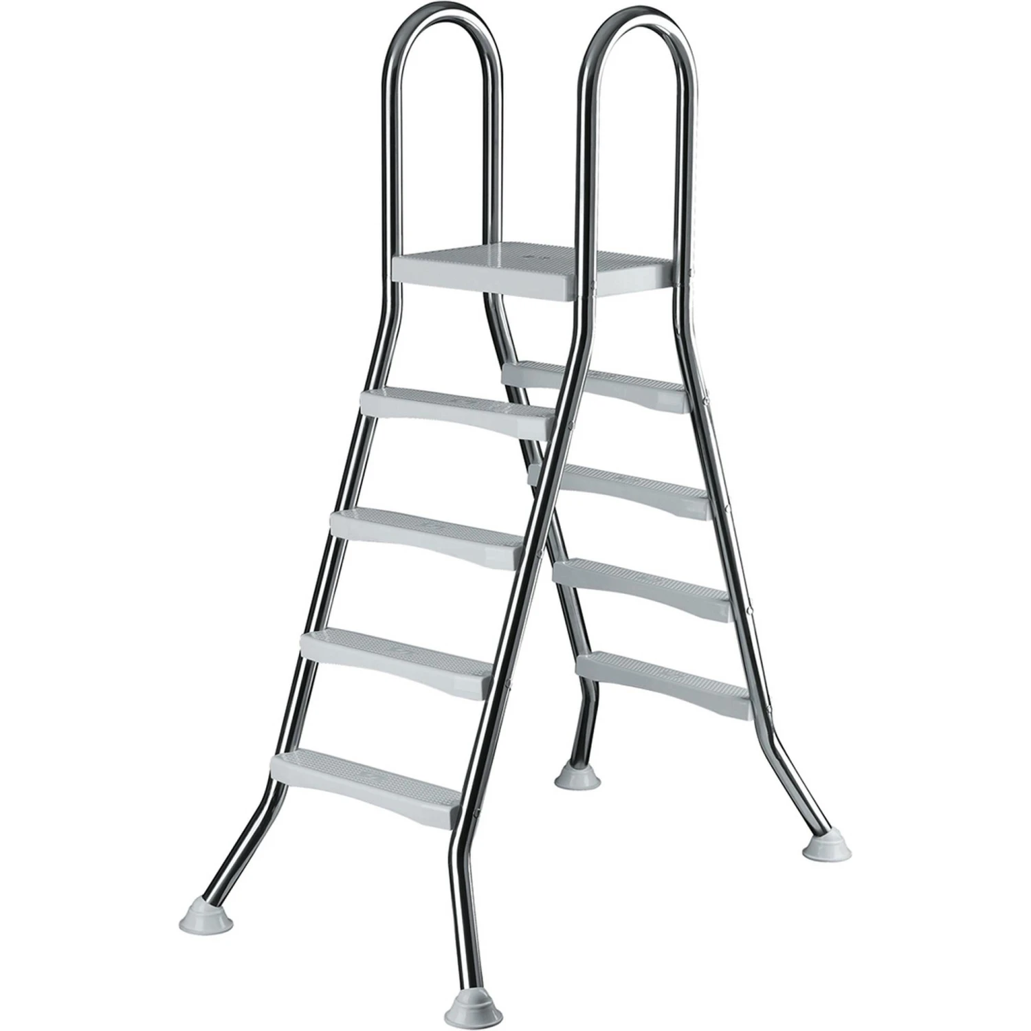 SUMMER FUN Poolleiter Edelstahl Für Hochbecken Mit 120 Cm Höhe 1 SUMMER FUN Poolleiter Edelstahl Für Hochbecken Mit 120 Cm Höhe