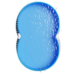 Stahlwandpool Achtform 540x350x120 Cm, Stahl 0,4 Mm Weiß, Folie 0,4 Mm Blau, Einhängebiese -Watermen Verkaufe S81009MSVS S81010MSVS S8140MSVS Stahlwandbecken Achtform Weiss Blau 09 1