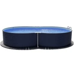 Stahlwandpool Achtform 540x350x120 Cm, Stahl 0,4 Mm Anthrazit, Folie 0,4 Mm Sand, Einhängebiese 19 Stahlwandpool Achtform 540x350x120 Cm, Stahl 0,4 Mm Anthrazit, Folie 0,4 Mm Sand, Einhängebiese -Watermen Verkaufe S81081MSVS S81083MSVS Stahlwandbecken Achtform Athrazit Sand 08 n