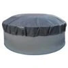 Waterman Luftkissen Poolabdeckung Aufblasbare Abdeckplane Rund Ø 4 M Grau/innen Beige Mit Ösen Und Kordelzug