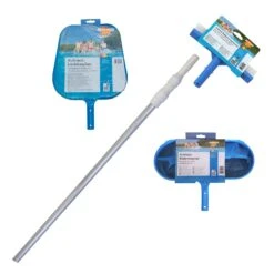 Waterman Stahlwandpool Set (9-teilig) Hoch Rund Eco 300 X 120 Cm, Stahl 0,4 Mm Weiß Folie 0,3 Mm Blau 12 Waterman Stahlwandpool Set (9-teilig) Hoch Rund Eco 300 X 120 Cm, Stahl 0,4 Mm Weiß Folie 0,3 Mm Blau -Watermen Verkaufe reinigungs set 4