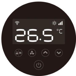 SUMMER FUN Inverter-Wärmepumpe Style & Silence 7 KW -Watermen Verkaufe summerfun inverter waermepumoe display